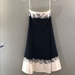 White House Black Market strapless dress